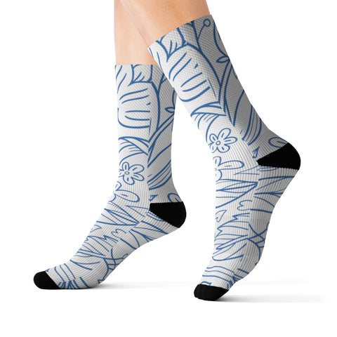 Image of New Year Sublimation Socks Christmas Gifts (Happy Holiday)