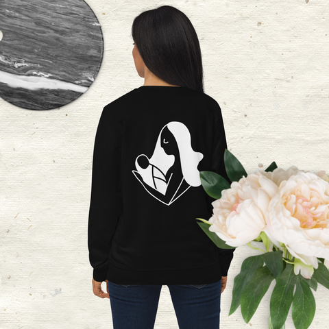 Image of Unisex organic sweatshirt For Mothers` Day || mothers day out Mothers day gifts on amazon